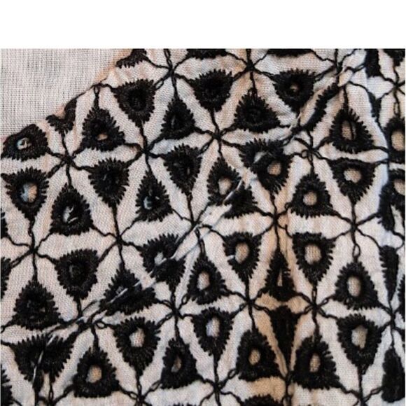 J. Crew Contrast Eyelet Embroidery Dress - Picture 13 of 16